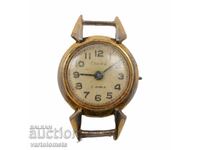 Women's watch CHAIKA USSR with gold plating 10 Mk - not working