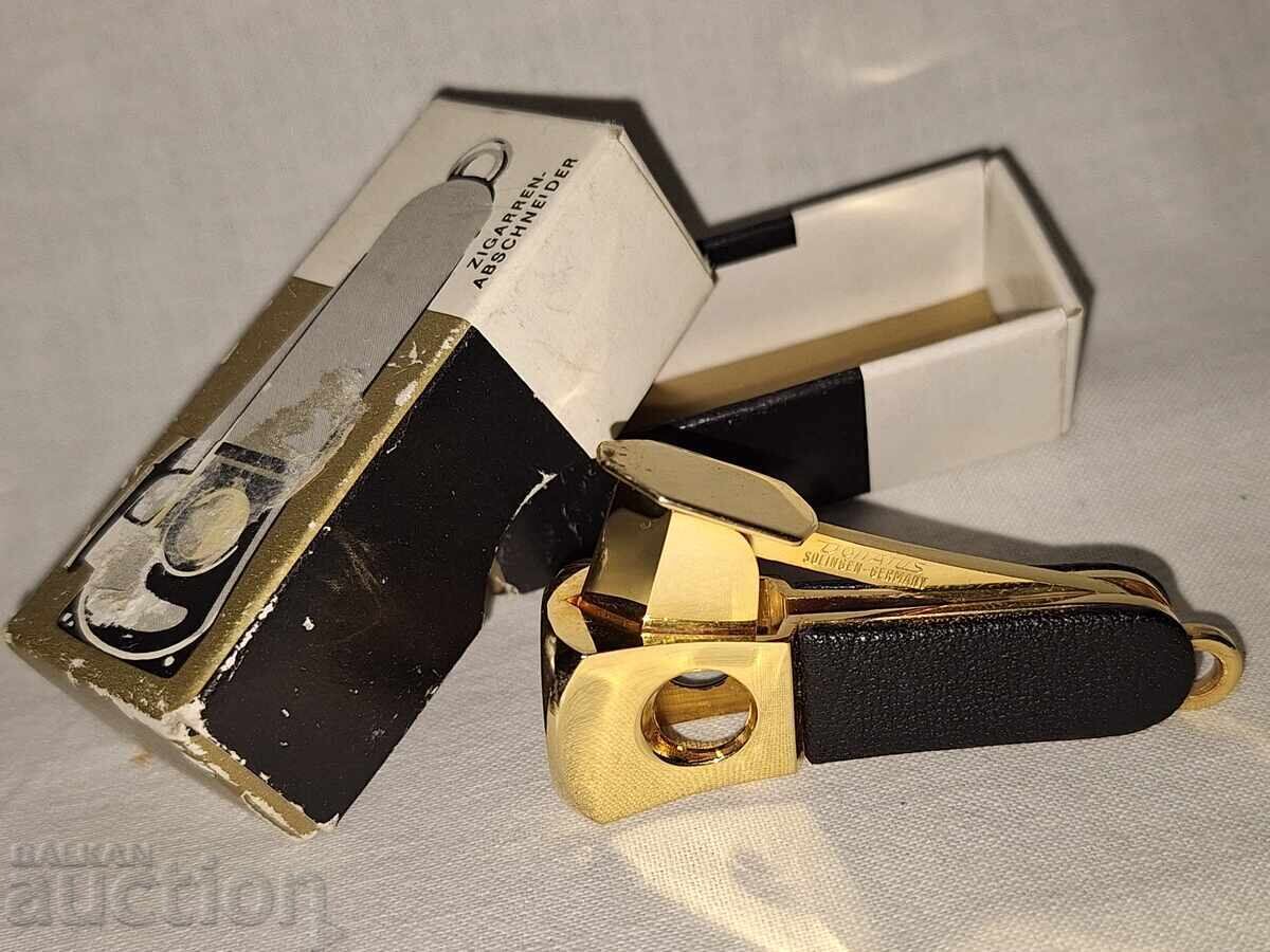 Μαχαίρι για πούρα με επιχρύσωση -- Solingen -- Δ. Γερμανία με τιμή € 25.00 | 48.90 BGN