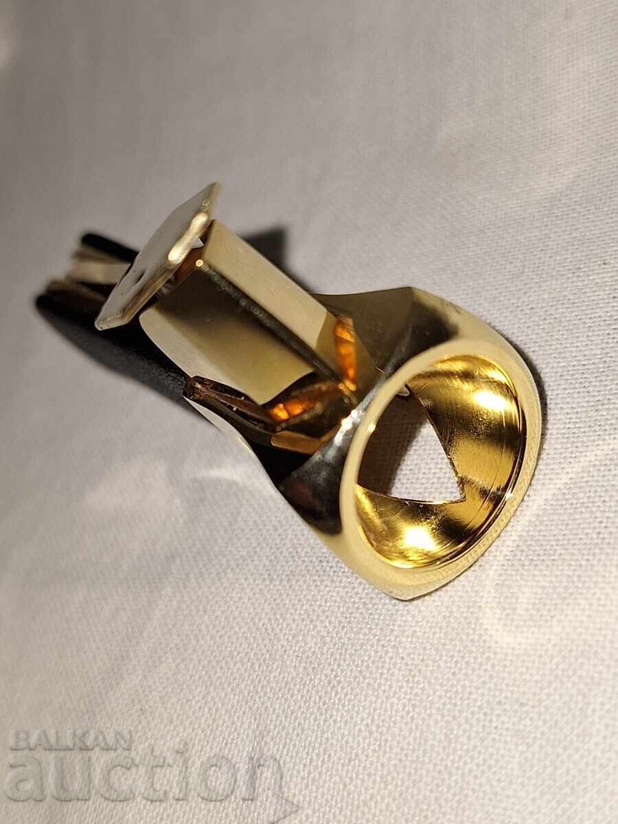 Μαχαίρι για πούρα με επιχρύσωση -- Solingen -- Δ. Γερμανία - 5