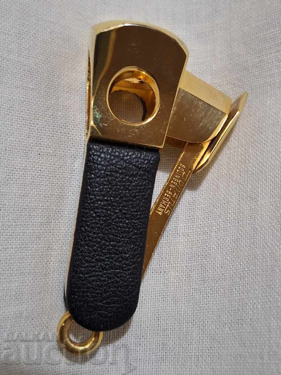 Μαχαίρι για πούρα με επιχρύσωση -- Solingen -- Δ. Γερμανία - 6