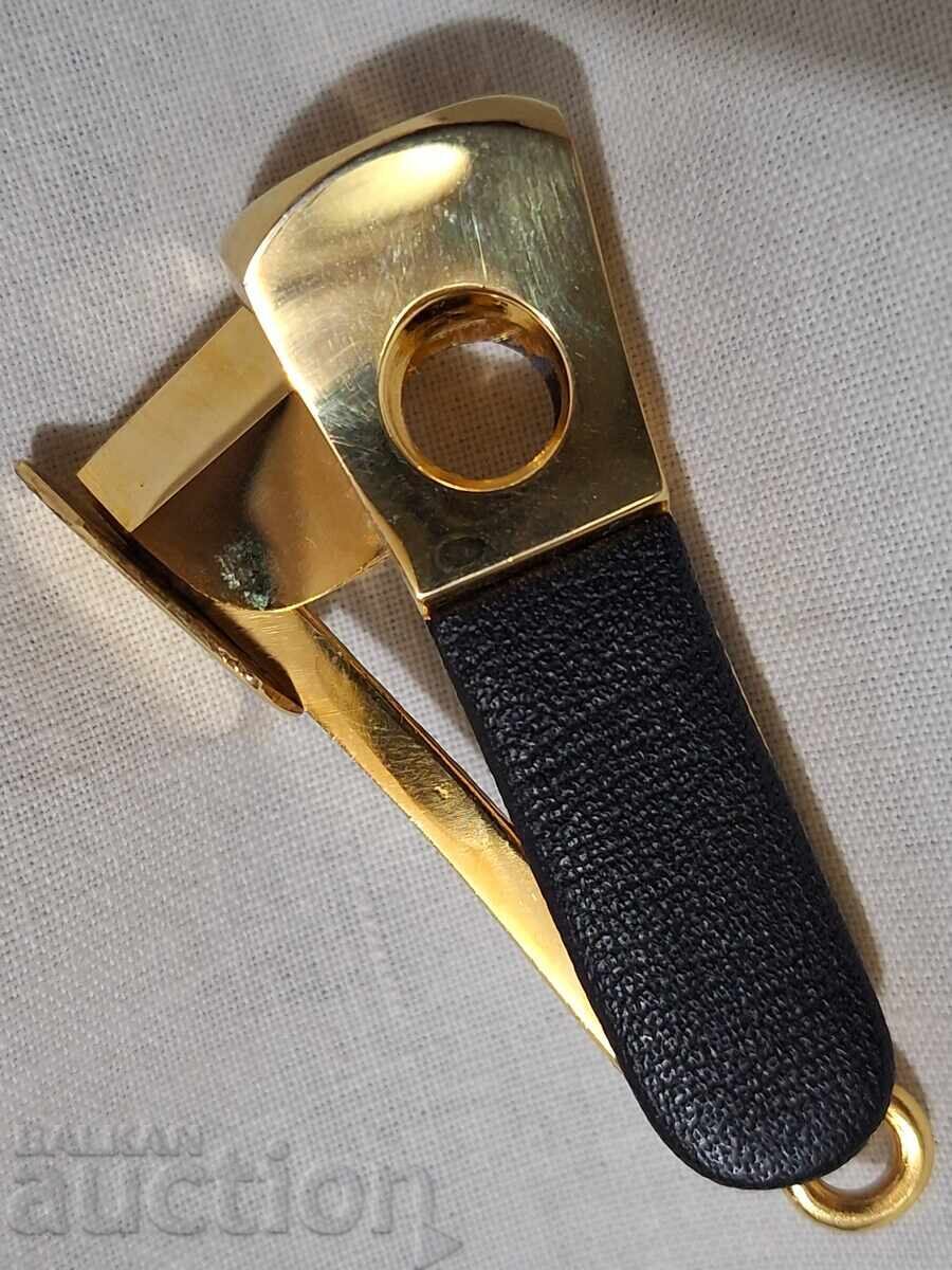 Μαχαίρι για πούρα με επιχρύσωση -- Solingen -- Δ. Γερμανία - 7