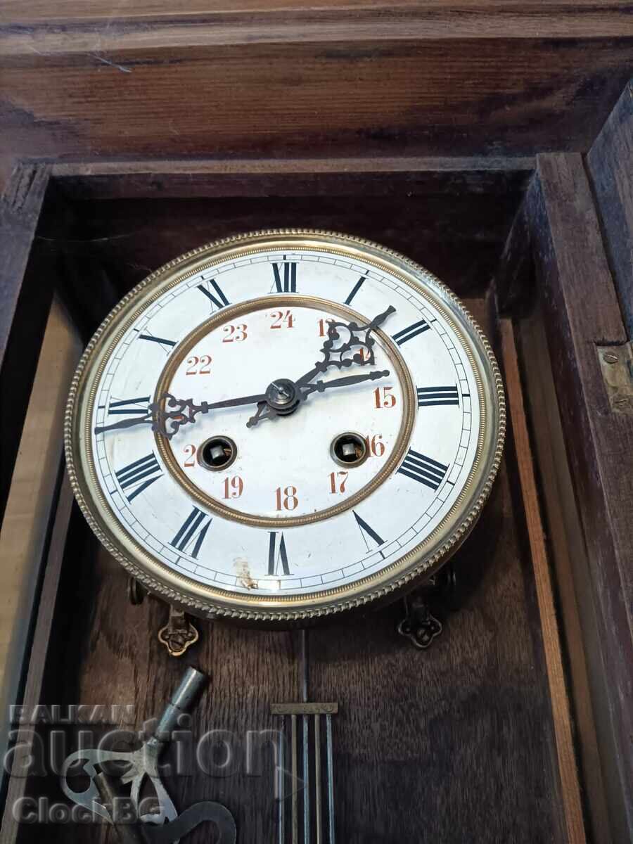 Аукцион Antique German spring-driven wall regulator , circa 1900