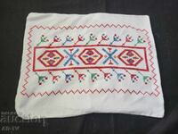 Embroidered pillowcase