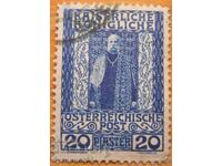 Австрия "Франц Йосиф І" - 1908 г (Австрийско-турска поща)