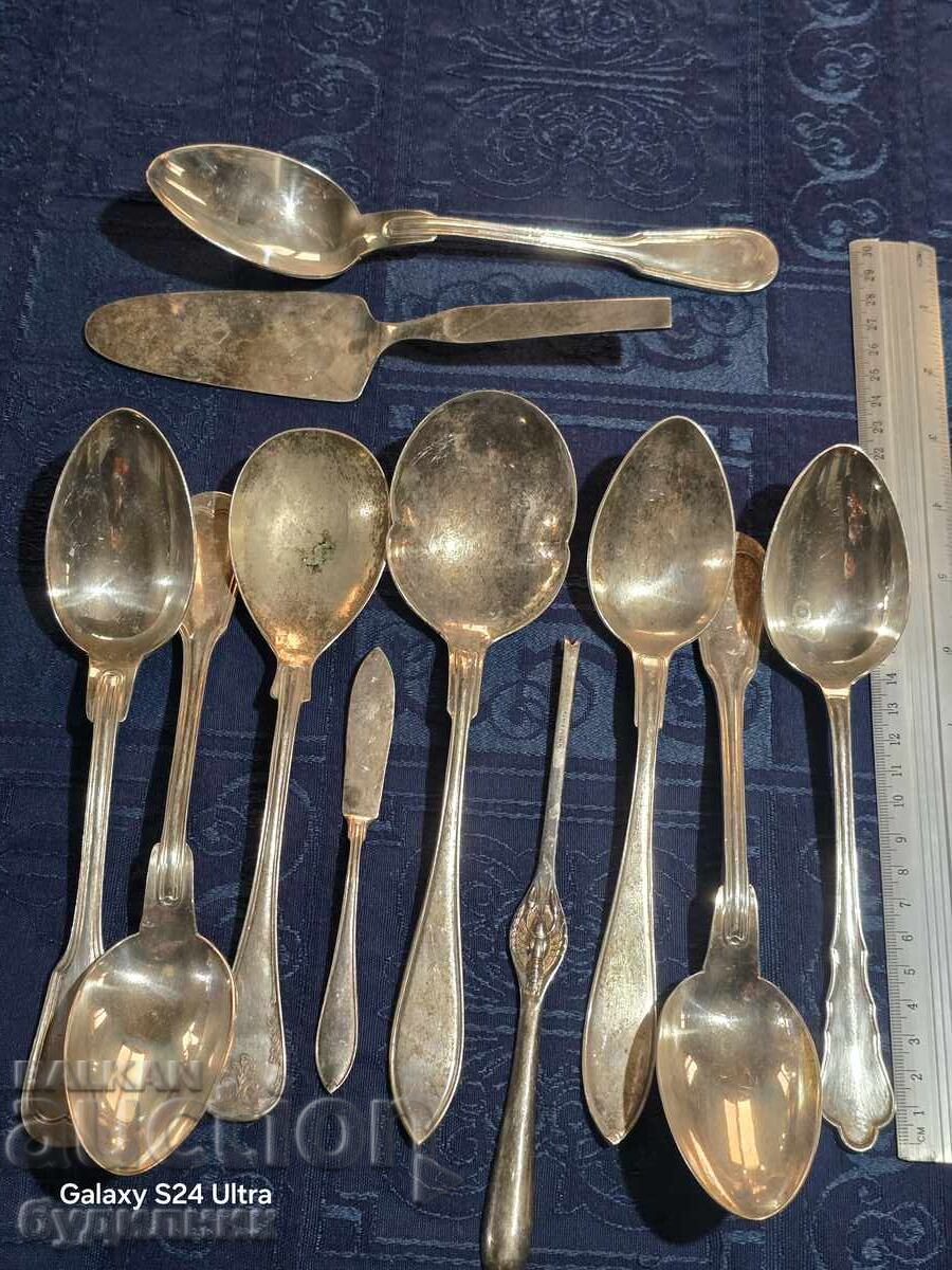 Ασημένια μαχαιροπήρουνα 0.700 Γραμμάρια. BZC. Δείτε και τα υπόλοιπα