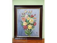 Un minunat maestru pictură ulei pe pânză