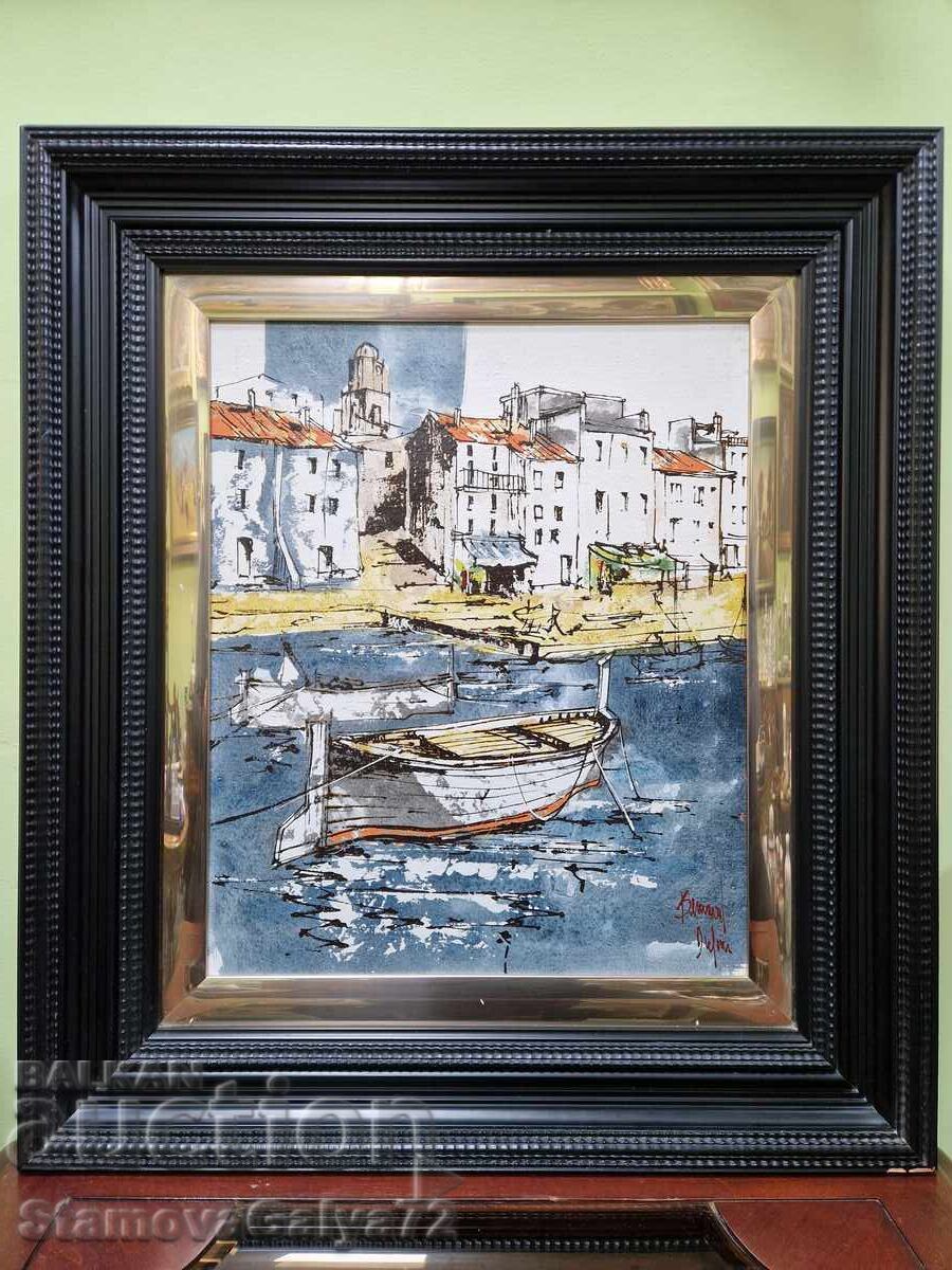 Μοναδικός αυθεντικός πίνακας ζωγραφικής Ισπανού καλλιτέχνη με λάδι με τιμή € 139.00 | 271.86 BGN