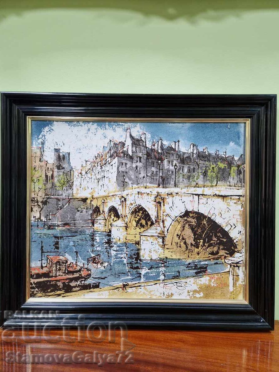 Εξαιρετικός αριστουργηματικός ισπανικός αυθεντικός ελαιογραφικός πίνακας με τιμή € 144.00 | 281.64 BGN