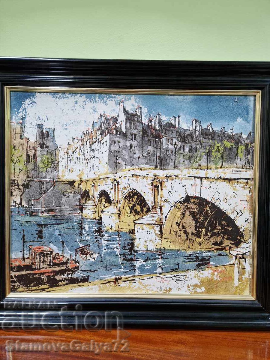 Δημοπρασία Εξαιρετικός αριστουργηματικός ισπανικός αυθεντικός ελαιογραφικός πίνακας