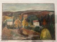 Alexander Lazarov Painting Landscape 49/35 cm