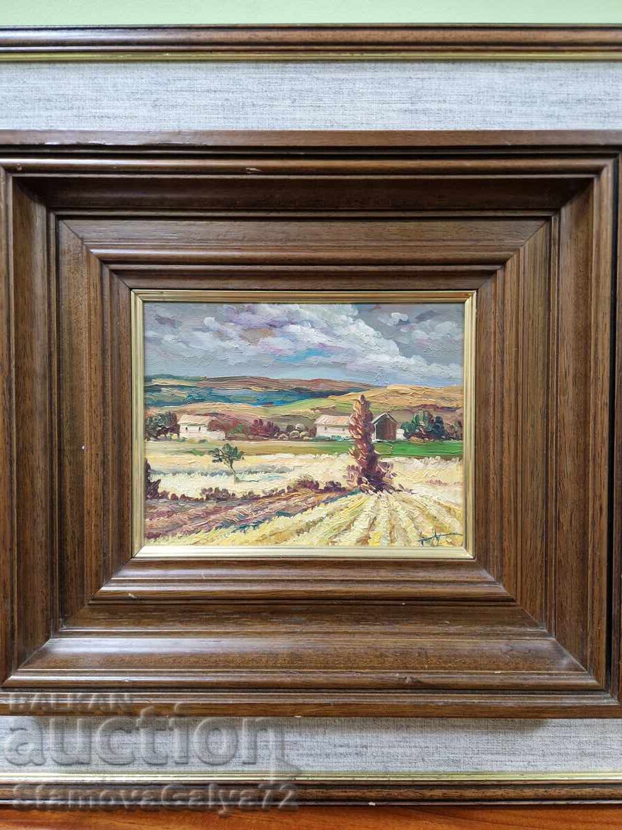 Livrarea Tablou antic minunat, de maestru, original, ulei