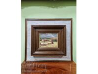 Εξαιρετικός αντίκα ζωγραφική αριστουργηματική ελαιογραφία