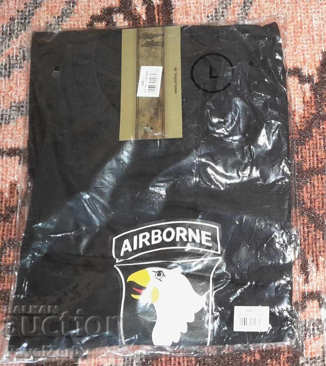 Tricou Mil-Tec cu imprimeu 101st Airborne. Mărimea L