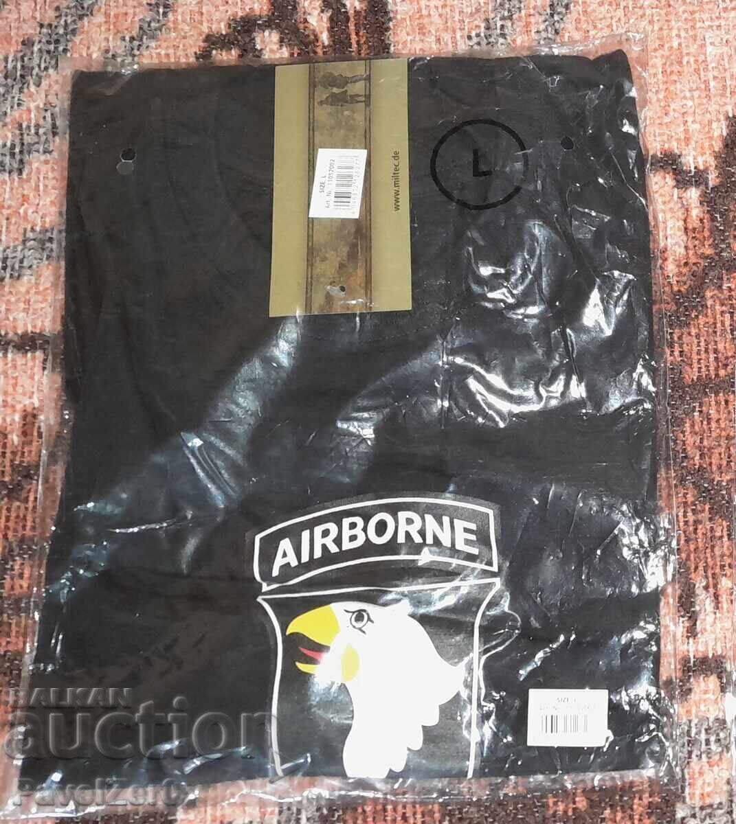 Тениска Mil-Tec с 101st Airborne принт. Размер Л.