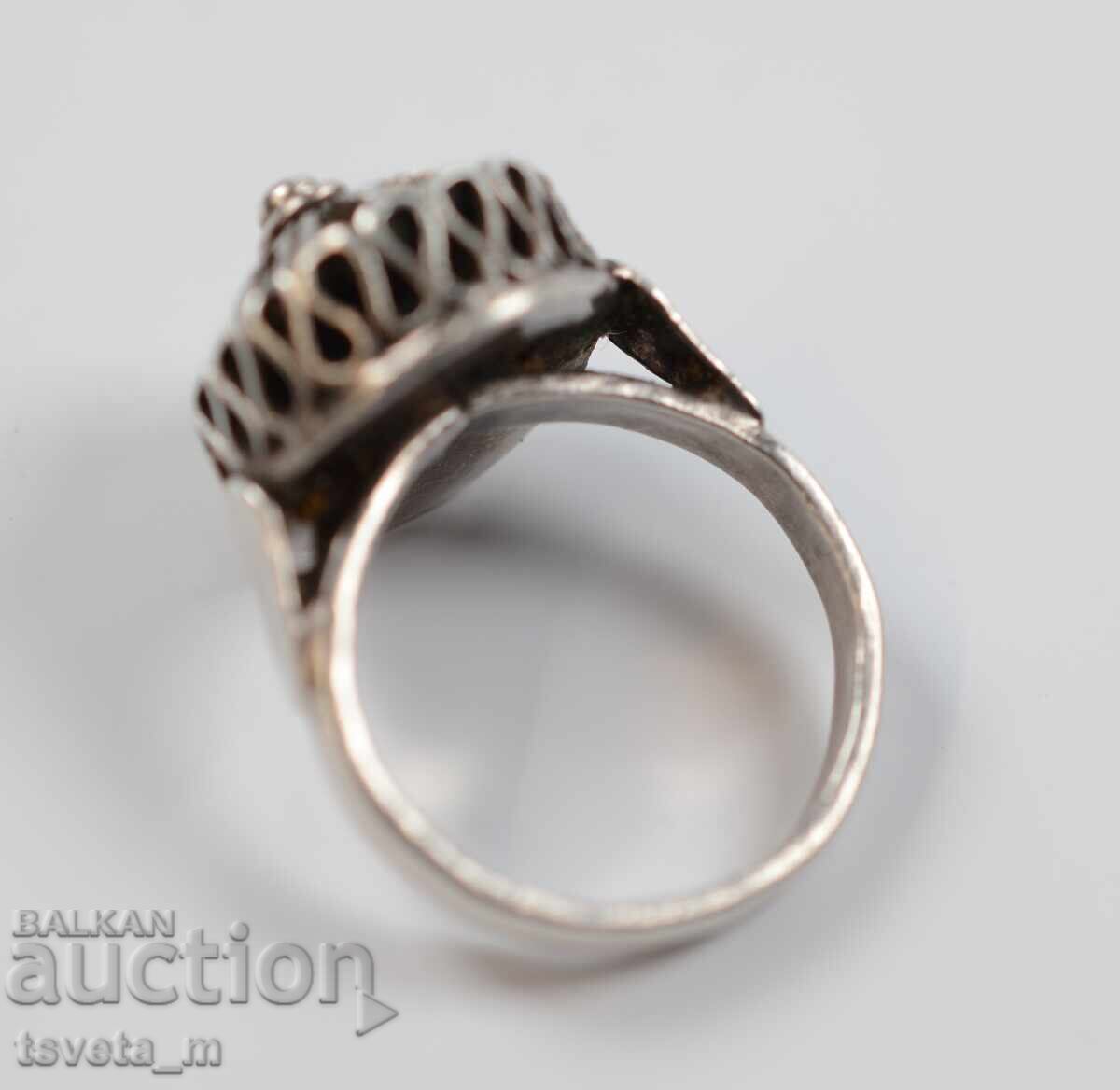 Ασημένιο δαχτυλίδι Κορώνα - Βασίλειο Βουλγαρίας με τιμή € 30.00 | 58.67 BGN