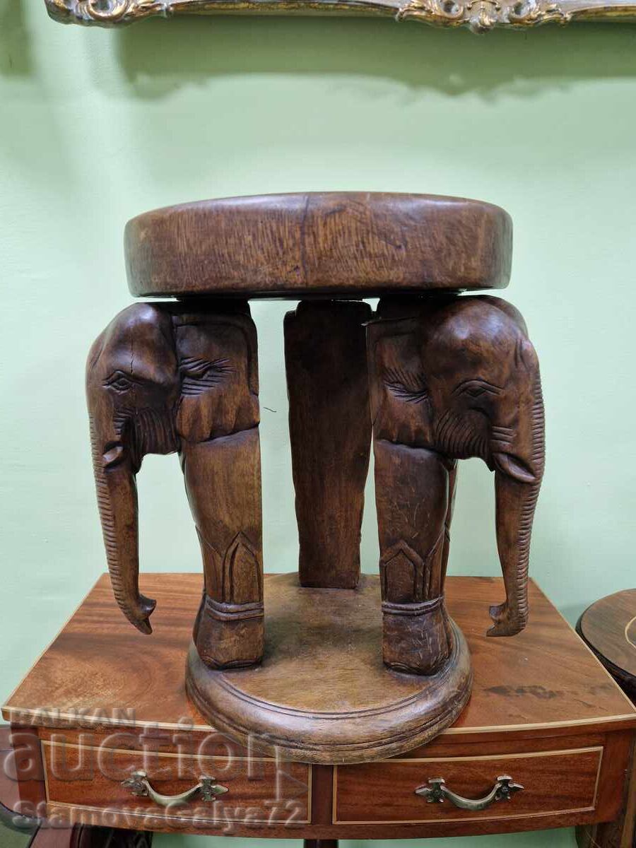 Εξαιρετικό σπάνιο αντίκα αγγλο-ινδικό ξύλινο τραπεζάκι