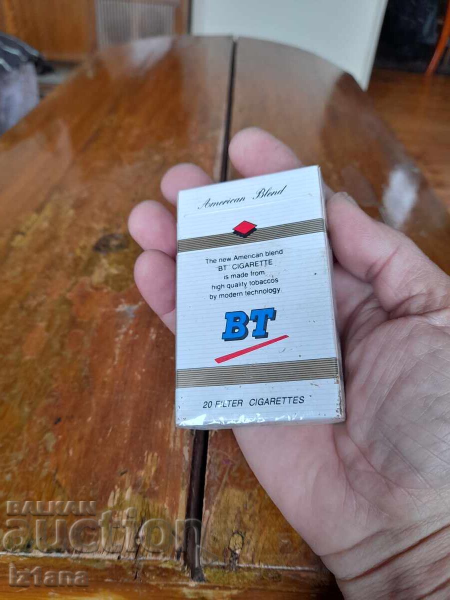 Auction  Old BT Cigarette Box