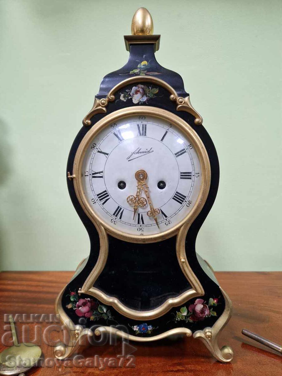 Υπέροχο αντίκα επιτραπέζιο ρολόι τζακιού Schmid με τιμή € 391.00 | 764.73 BGN