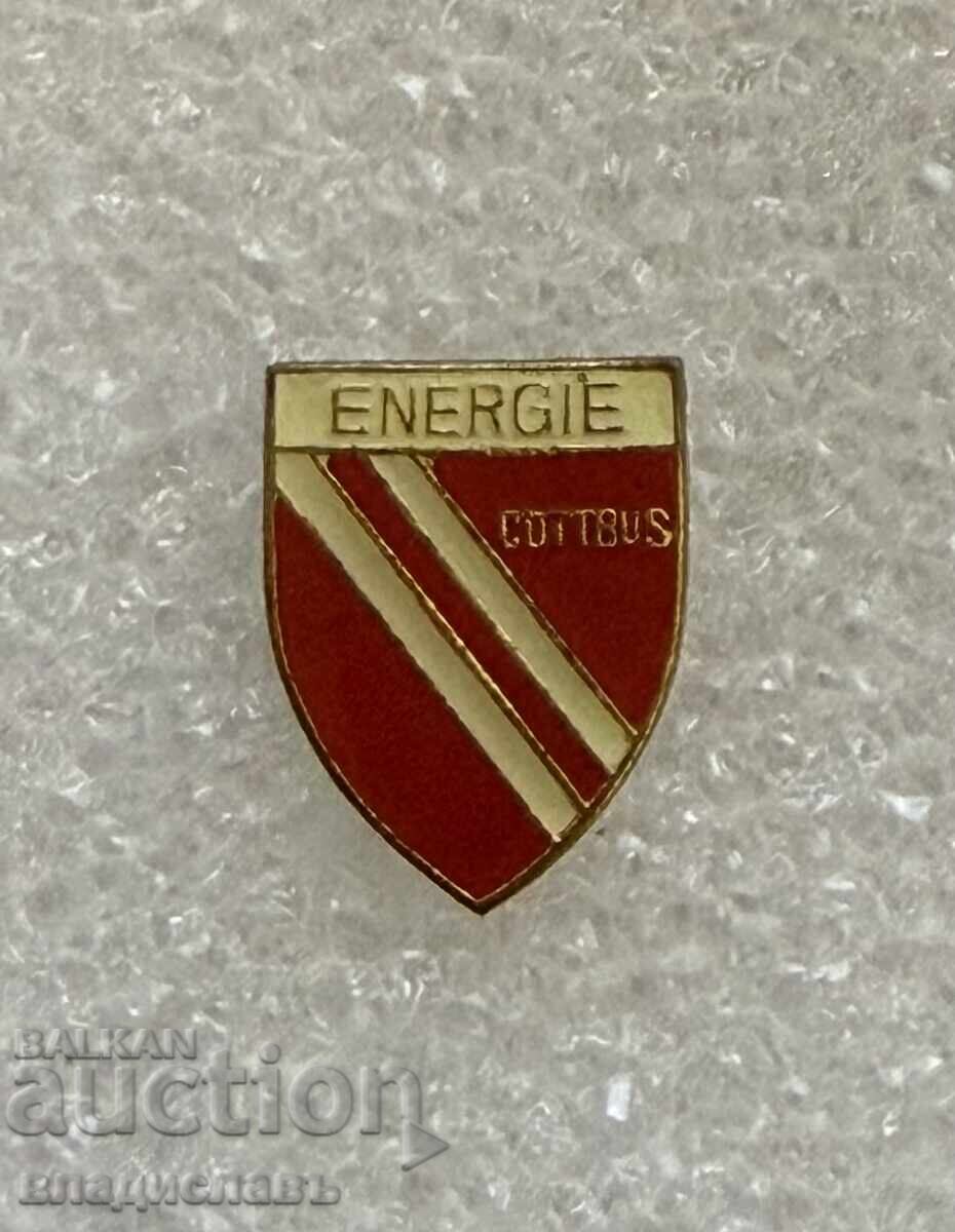 Emblemă de fotbal Energie Cottbus Germania Emblemă de fotbal Energie Cottbus Germania