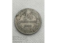 20 stotinki 1888g Bulgaria