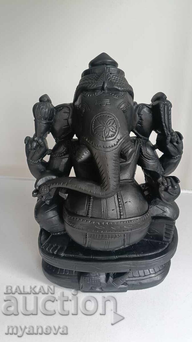 Παράδοση Γκανέσα, αγαλματίδιο από την Ινδία, φυσική πέτρα, γρανίτης