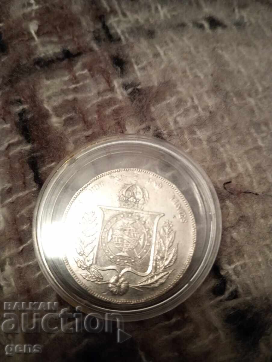 Brazil 1000 Reis 1860 with price € 46.00 | 89.97 BGN Brazil 1000 Reis 1860 with price € 46.00 | 89.97 BGN