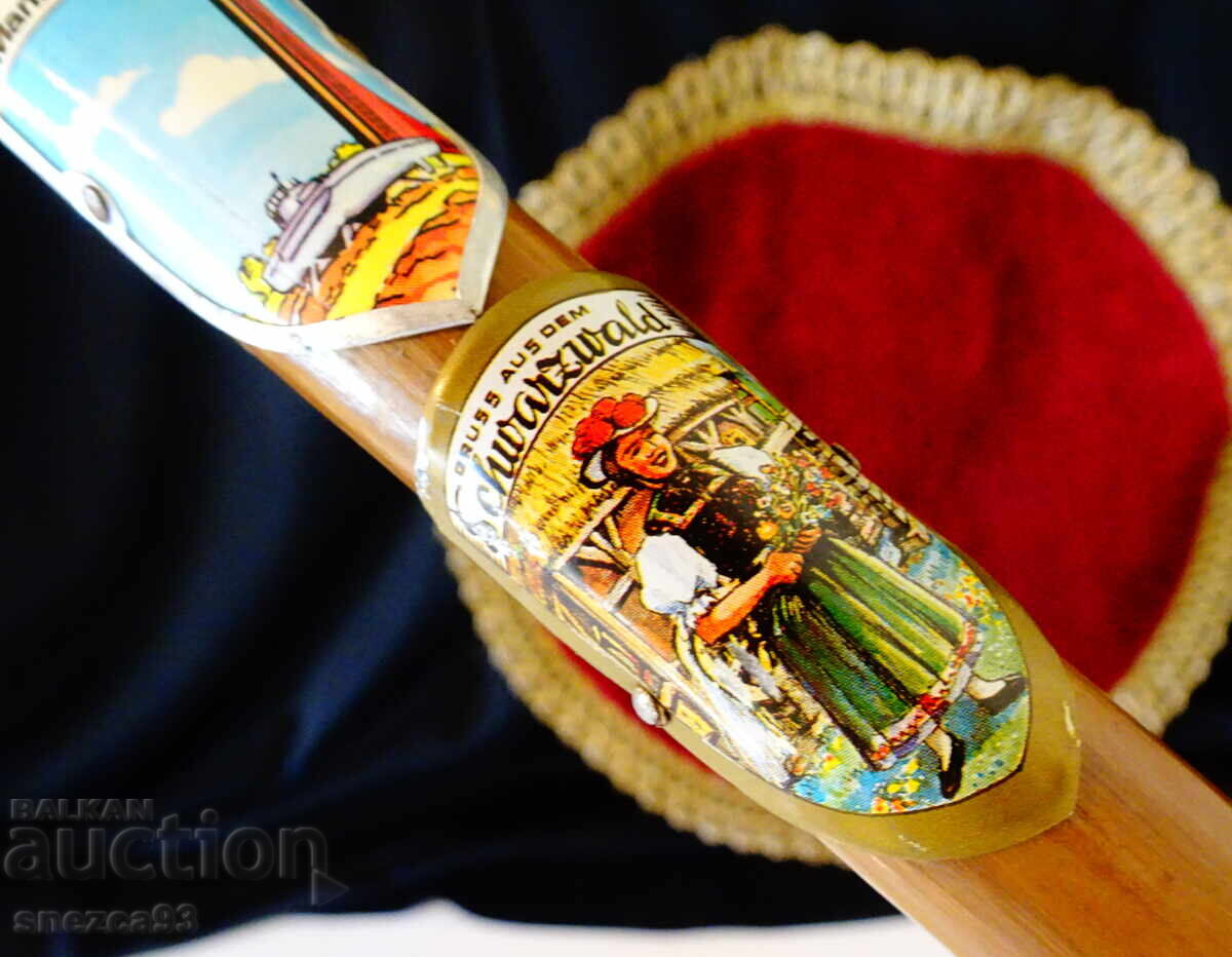 Тиролски туристически бастун 8 значки,Елен,Шварцвалд. - 6 Тиролски туристически бастун 8 значки,Елен,Шварцвалд. - 6