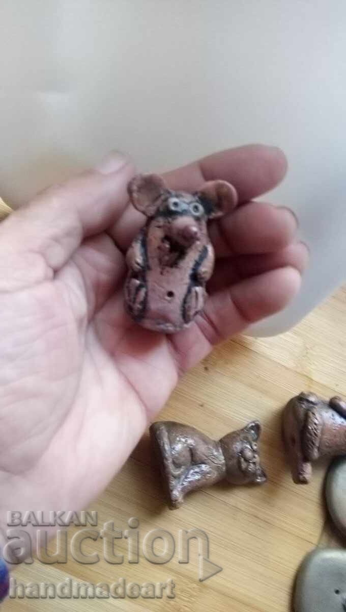 Set of ten ceramic whistles - 5 Set of ten ceramic whistles - 5