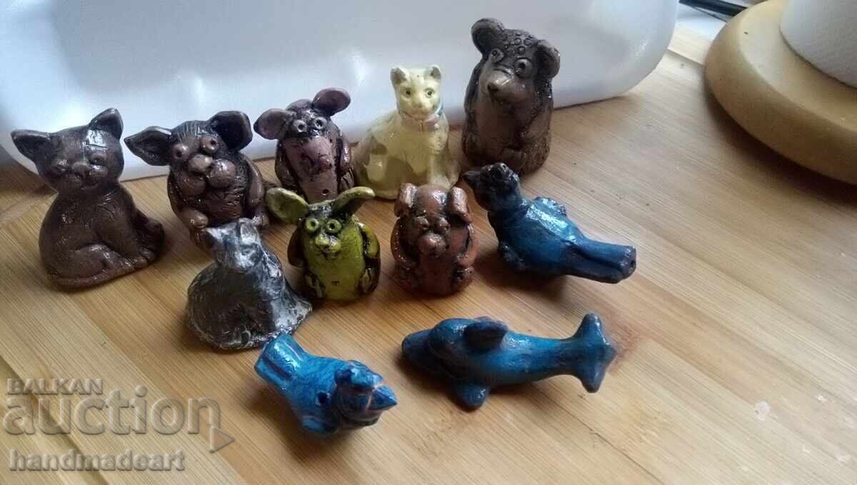 Set of ten ceramic whistles Set of ten ceramic whistles