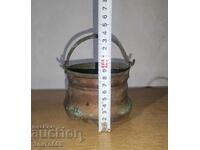 Old copper kettle