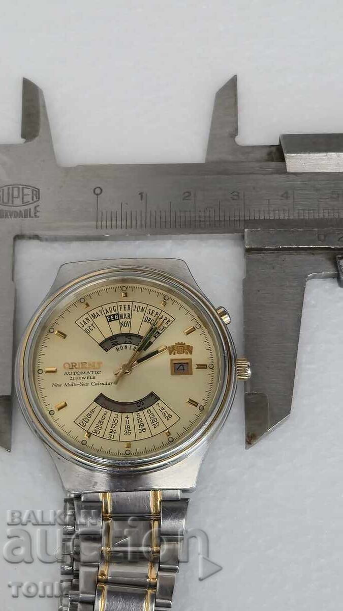 ORIENT AUTOMATIC ВЕЧЕН КАЛЕНДАР РЯДЪК РАБОТИ БЕЗ ГАРАНЦИЯ - 7