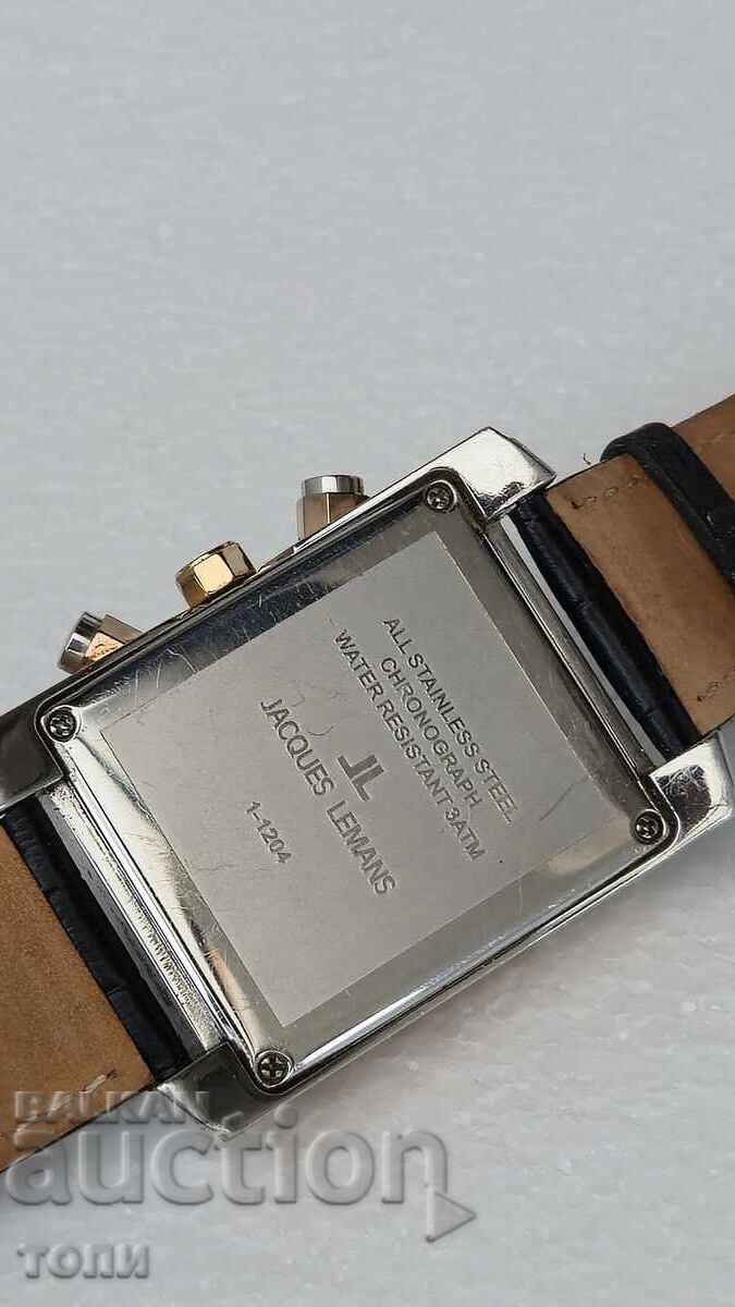 JACQUES LEMANS CHRONOGRAPH QUARTZ ΣΠΑΝΙΟ ΛΕΙΤΟΥΡΓΕΙ ΧΩΡΙΣ ΕΓΓΥΗΣΗ - 5