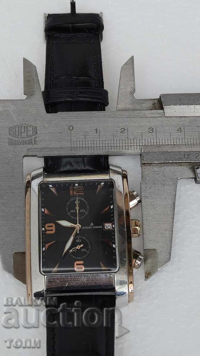 JACQUES LEMANS CHRONOGRAPH QUARTZ ΣΠΑΝΙΟ ΛΕΙΤΟΥΡΓΕΙ ΧΩΡΙΣ ΕΓΓΥΗΣΗ - 7