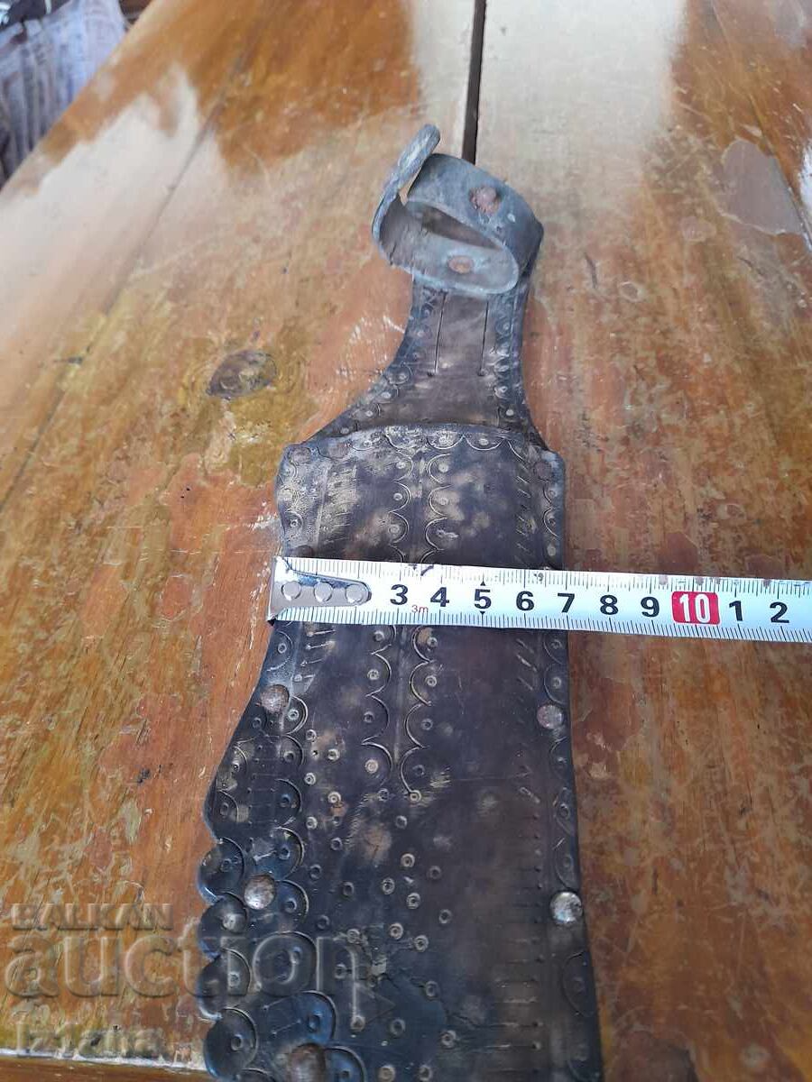 Παλιά δερμάτινη θήκη μαχαιριού - 7