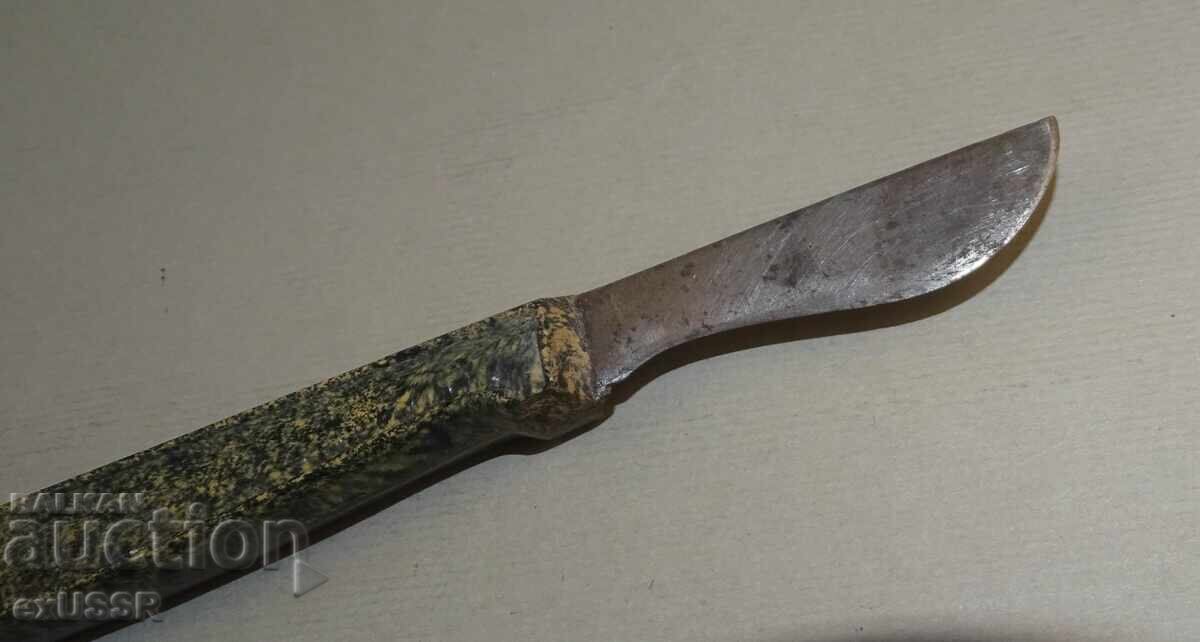 Аукцион Стар нож ножче ножка нож за моливи, бакелитена дръжка