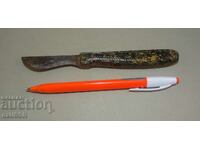 Cuțit vechi, cuțit mic, cuțit pentru creioane, mâner de bachelită