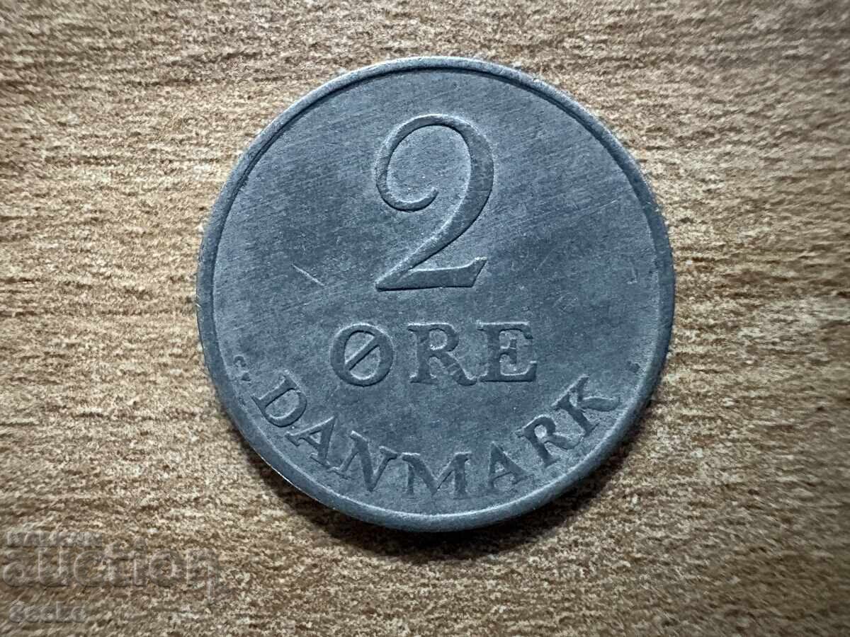 Danemarca - 2 øre (1957) Danemarca - 2 øre (1957)