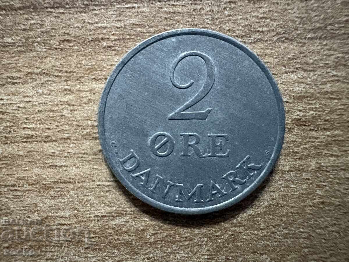 Danemarca - 2 øre (1967)