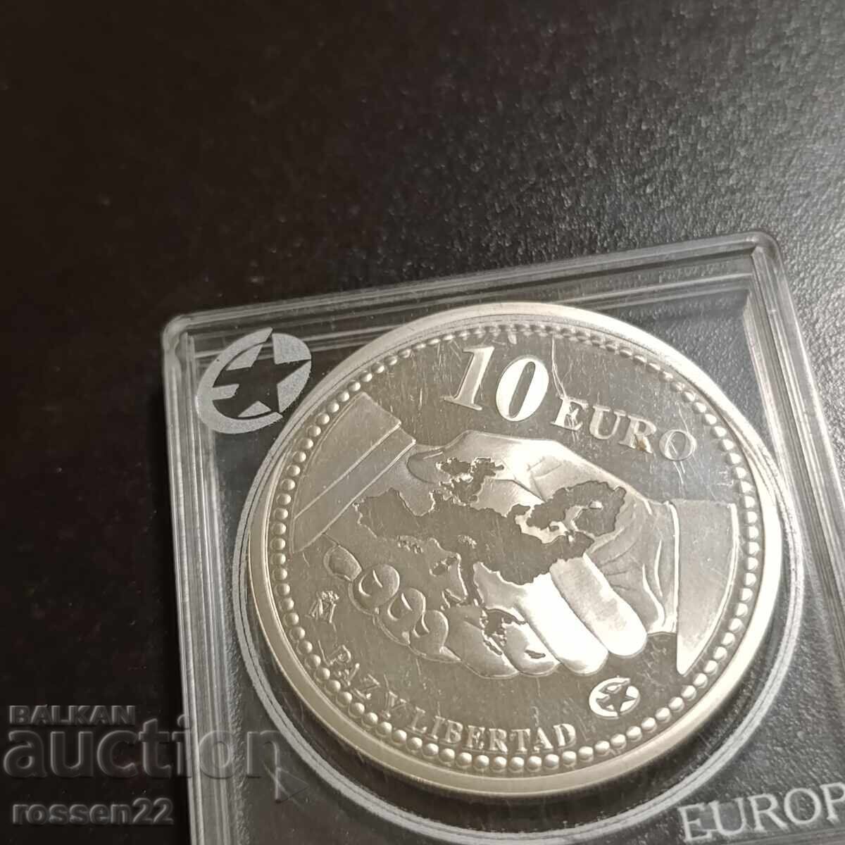 10 euro Srebro-Ispania  2004 with price € 50.00 | 97.79 BGN