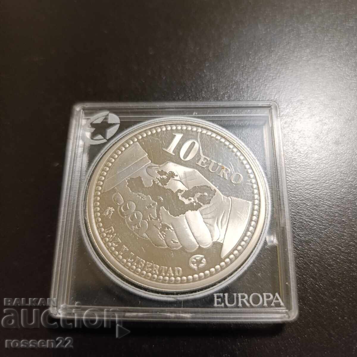 10 euro Srebro-Ispania  2004 - 5