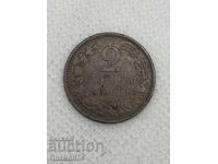 2 Stotinki 1901 Bulgaria