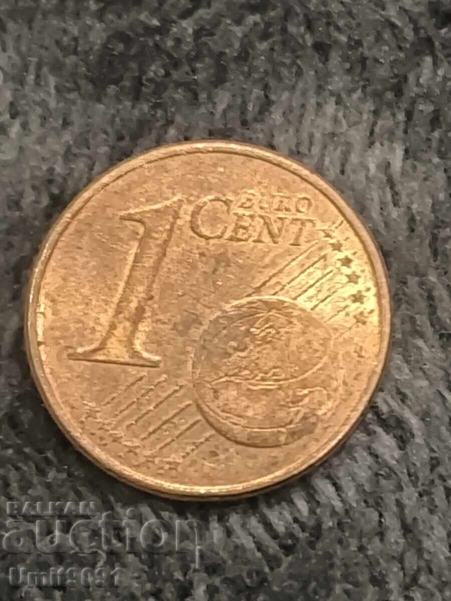 Евро монети 1 и 2 цента  2002г Германия - 5