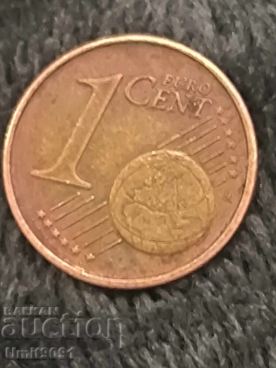 Евро монети 1 и 2 цента  2002г Германия - 7
