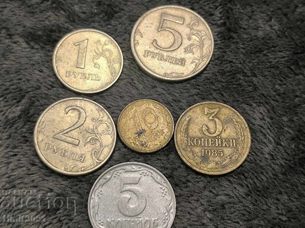 Monede URSS/Ucraina/Rusia 1985-2004 cu preț € 5.00 | 9.78 BGN Monede URSS/Ucraina/Rusia 1985-2004 cu preț € 5.00 | 9.78 BGN