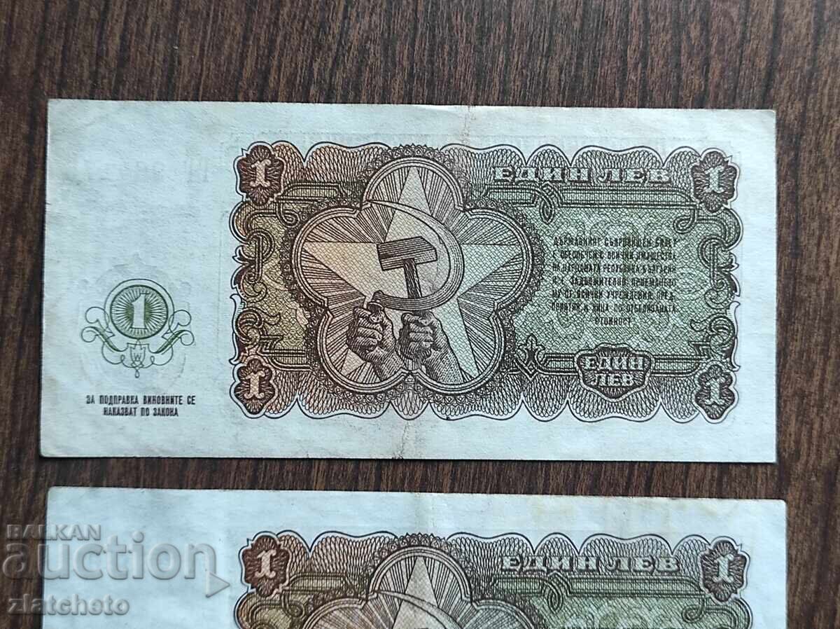 1 лев 1951 година - 2 Броя - 6