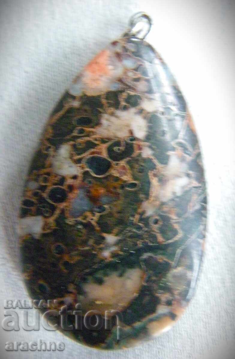 Licitație Extravagant! - Pandantiv din os de dinozaur - dinobone