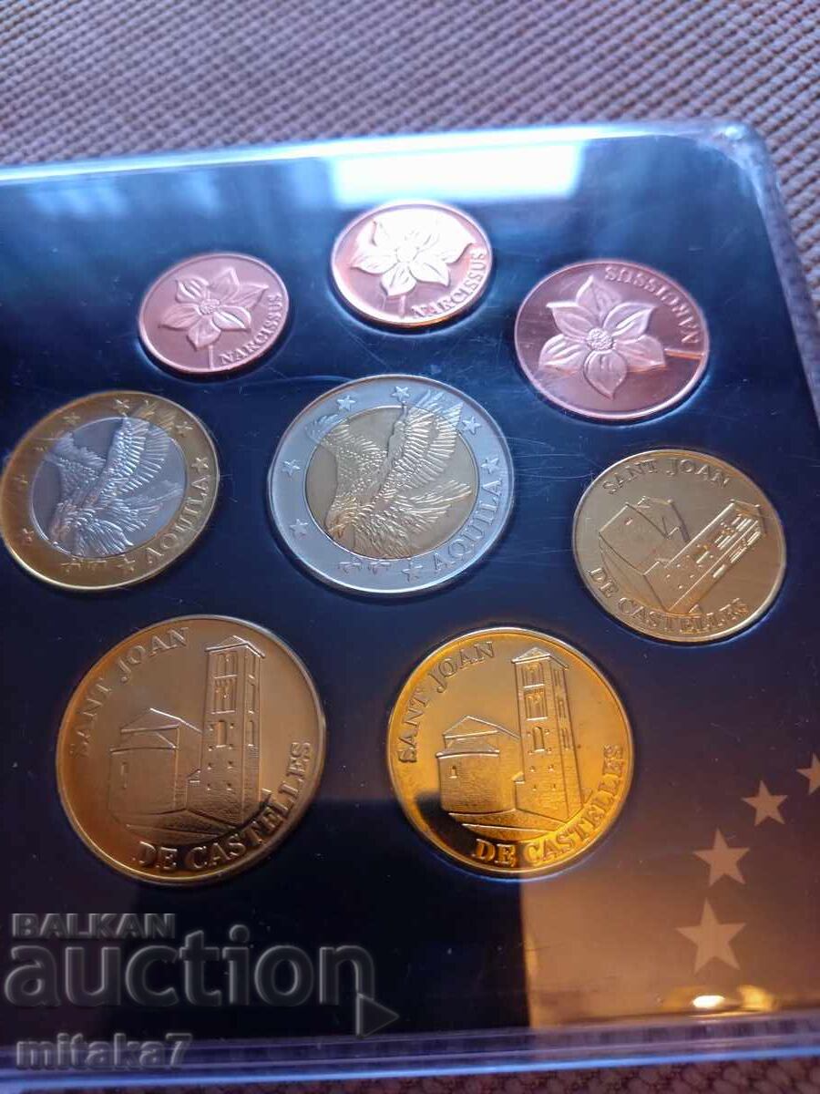 Аукцион Сет пробни евромонети, Андора