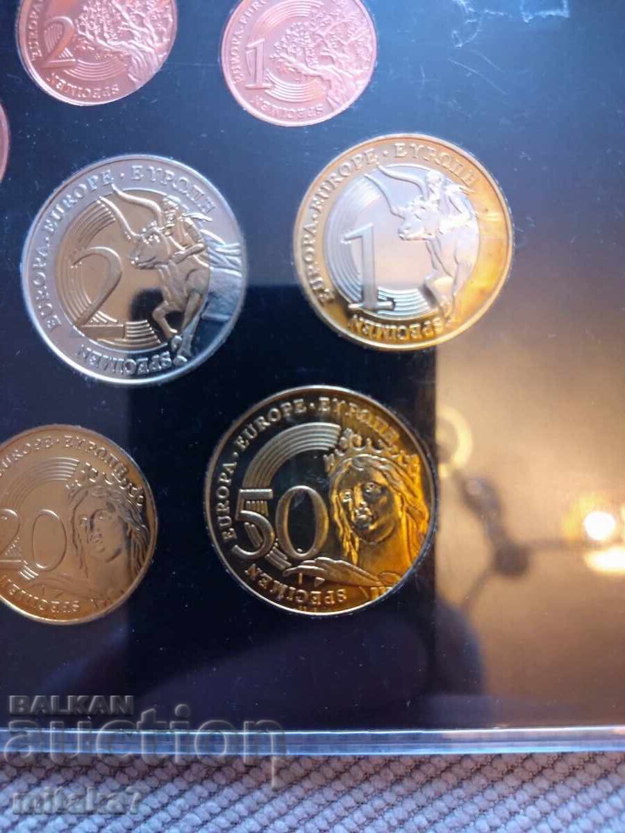 Сет пробни евромонети, Андора - 6