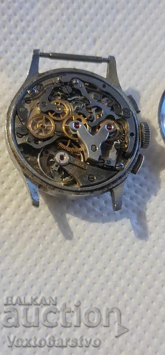 Ceas - ,,CRONOGRAF - ,,HELVETIA" - dim. 33 x 40 mm - RRRRRRRR - 6 Ceas - ,,CRONOGRAF - ,,HELVETIA" - dim. 33 x 40 mm - RRRRRRRR - 6