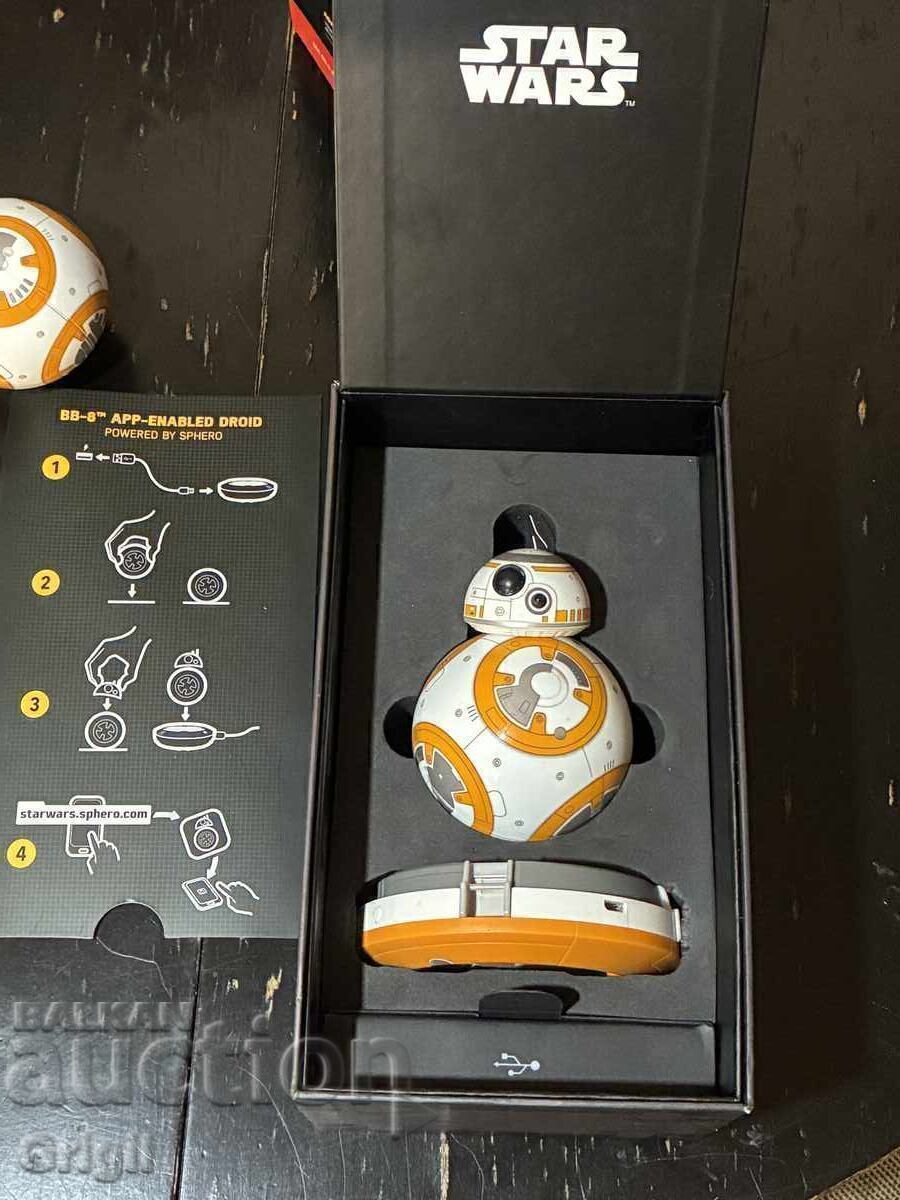 Аукцион Star Wars. Два броя интерактивни дроида BB-8 на SPHERO